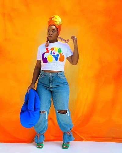 Kate Orange Photography Backdrops Abstract Photo Backdrop Poratrait Background for Photoshoot, 6.5x10ft - color: orange, size: 6.5x10ft