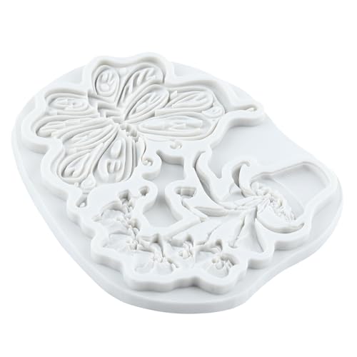 Butterfly Flower Polymer Clay Mold Butterfly Orchid Silicone Molds - color: Style G