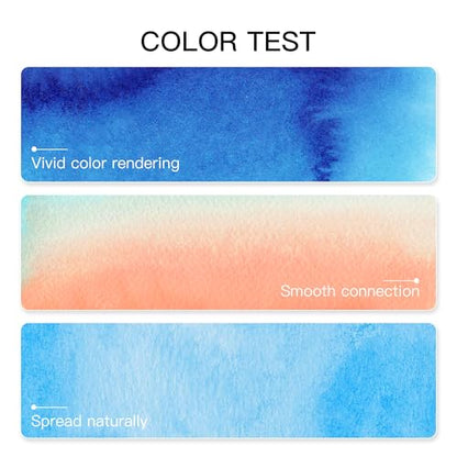 rubens Watercolor Paper Block, 7.6 x10.6 in Hot Pressed Watercolor Papers - size: 16K-Hot Pressed
