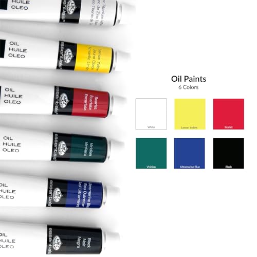Royal & Langnickel Oil Color Artist Tube Paint, 21ml, 24-Pack - size: 24 Pack