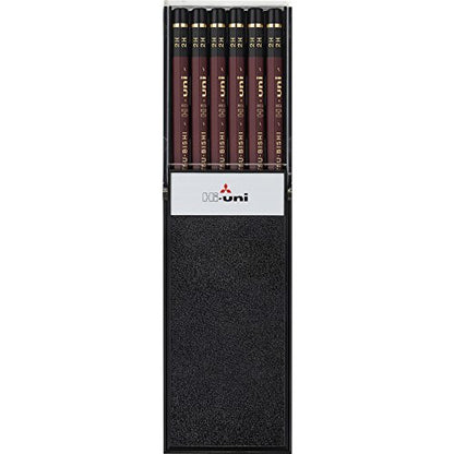 Uni Wooden Pencil, 2H, Box of 12 (HU2H) - style: 2H