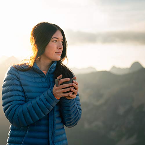 UCO Collapsible Camp Cup for Camping, Backpacking, and Hiking, 12 Ounces - color: Classic Blue