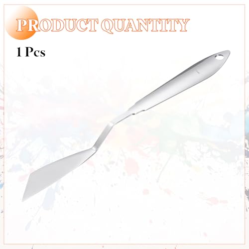 HARFINGTON Palette Knife Painting Tool 8.39" Stainless Steel Angled Spatula