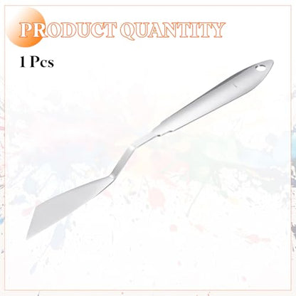 HARFINGTON Palette Knife Painting Tool 8.39" Stainless Steel Angled Spatula