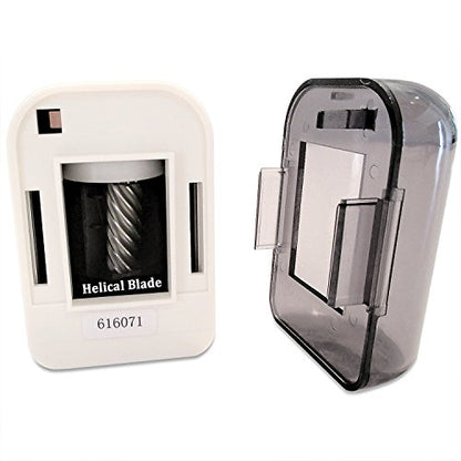 OfficeGoods Mini-Pro Electric Pencil Sharpener, Cordless, White - color: White