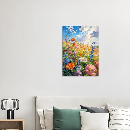 Muzagroo Art 5D Diamond Paintings Kits for Adults Round Full Drill Flowers Diamonds Art Kits for Beginners Diamond Art Paintings Gem Art Kits Diamond Dots Kits 30x40cm (Flowers) - color: Flowers