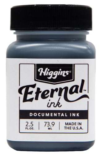 Higgins Black Eternal Ink, 2.5 Oz Bottle (44041)