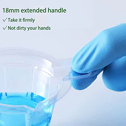 Mixing Cup 100PCS,40ml Disposable Plastic Resin Mixing Cups