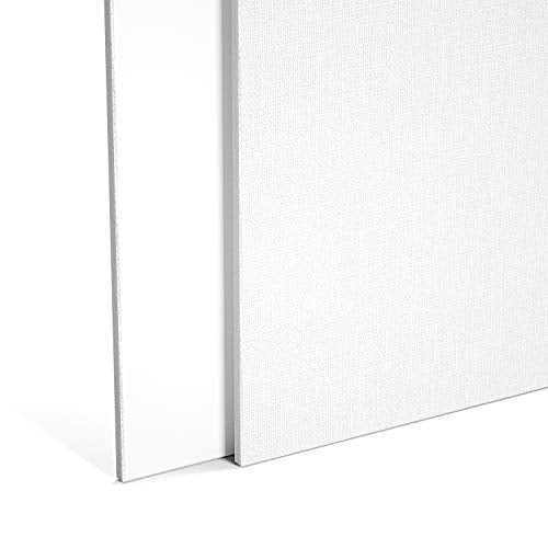 GOTIDEAL Canvases for Painting, 11x14 inch of 7 Pack, 100% Cotton - size: 11"x14"
