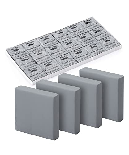 Mr. Pen- Kneaded Erasers, 1.44" x 1.36", 18 Pack, Gray - color: Gray, size: 18 Pack, 1.44" x 1.36"