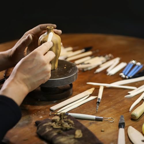 SHENOMAD 30PCS Clay Sculpting Pottery Ceramics Modeling Polymer Tools Set