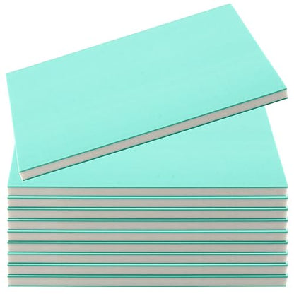 MOUYAT 10 Pack 4 x 6 Inch Green White Rubber Carving Blocks, Linoleum Block Stamp for Printmaking, Soft Rubber Crafts, DIY Craft Project - color: Green, size: 4x6 Inch 10 PCS