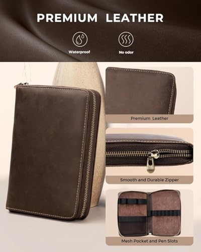 STAGEEK 30PCS Mechanical Pencil Set with Leather Bag, 0.5, 0.7, 0.9 ＆ 2mm - style: 0.5, 0.7, 0.9, 2MM with Leather Bag