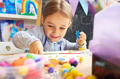Olly Kids Craft Box, Arts & Crafts Supplies Set for Kids Ages 4-8 - color: Blue