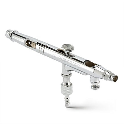 PointZero Dual-Action .5cc Gravity-Feed Airbrush Set w/MAC Valve - .2mm Nozzle