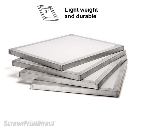 Aluminum Screen Printing Frame 20x24-6 Pack Bundle, Mixed Mesh Count Kit - size: 6 pack - 20x24