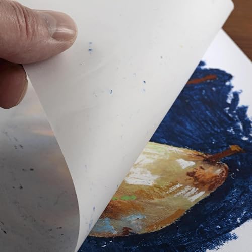 SoHo Urban Artist Fine Textured Professional Pastel Paper Pad - 140 lb. - 9x12" Acid-Free Fine Textured Canvas Paper with Glassine Sheets, 20 Perforated Sheets, Durable Oil Pastel Paper for Artists - size: 9x12"
