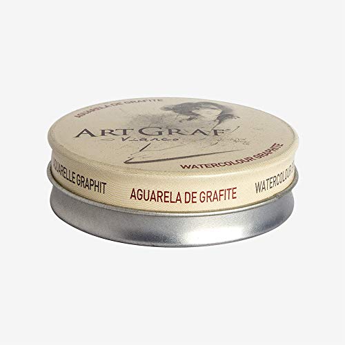Art Graf Water-soluble Graphite 20g Tin, Grey