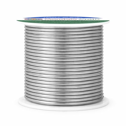 Mandala Crafts 16 Gauge Gray Anodized Aluminum Craft Wire, 100 FT | Colored, Flexible, Bendable, for Bonsai, Armature, Sculpting, Wire Wrapping, Jewelry Making, Weather & Tarnish Resistant - color: Gray, size: 16 Gauge