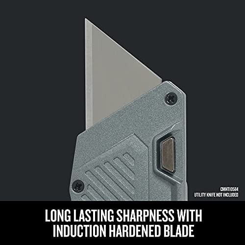 CRAFTSMAN Utility Knife Blades, 100 Pack, for Drywall, Leather, Rubber and More (CMHT11921A)