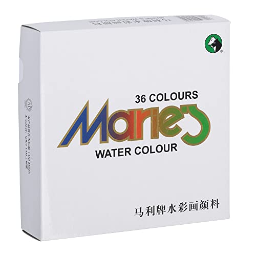 Marie's Artist Extra Fine Watercolor Sets - High Pigment and Concentration 12mL Watercolor Paint Set for Artist, Students, Teachers, Professionals, & More! - Set of 36 - size: Set of 36