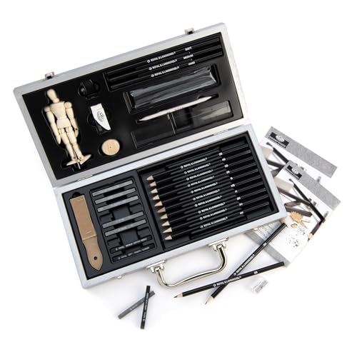 Royal & Langnickel Sketching Wood Box Set RSET-SKET3000