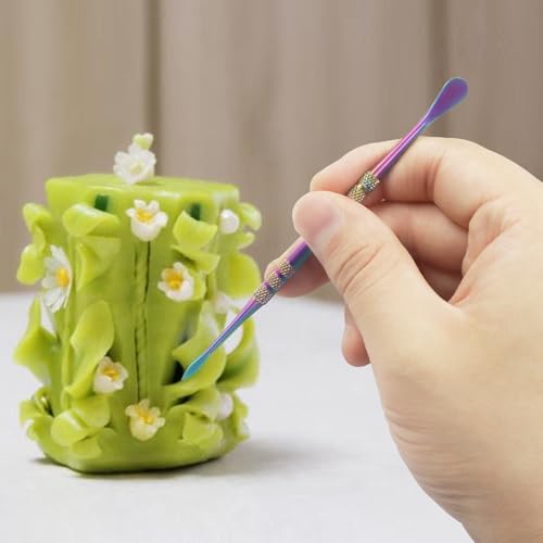 Jiozermi 8 Pack Wax Carving Tools, 8 Colors - color: 8 Colors