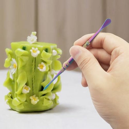 Jiozermi 8 Pack Wax Carving Tools, 8 Colors - color: 8 Colors