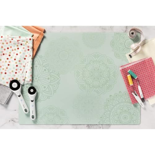 Cricut Self Healing Cutting Mat, Mint - color: Mint, size: 26"L x 20"W