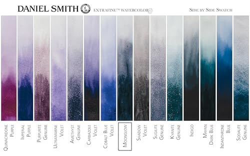 Daniel Smith 284610057 Extra Fine Watercolors Tube, 5ml, Moonglow, 0.17 Fl Oz (Pack of 1) - color: Moonglow