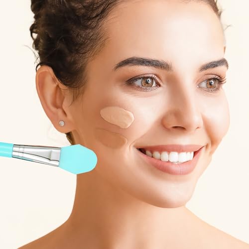 Silicone Brush Applicator Kit,14 Pcs Resin Brush for Crafts Makeup
