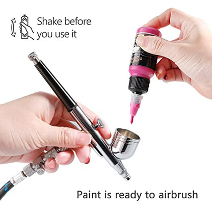 Airbrush Acrylic Paint Set 24 Colors for Models DIY