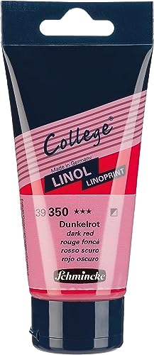 Schmincke College Linol, lino printing set 8 x 75 ml, 84 708 097 | artist's lino printing inks in study quality, uniform print - size: 8 x 75 ml