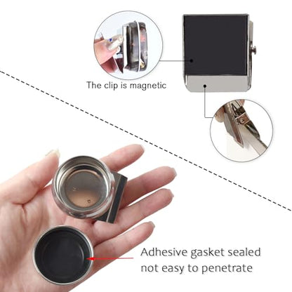 Portable Travel Watercolor Palette, Mini Metal Tin Box,12-Well Empty Tins - color: Outdoor Painting Set-bosch Hell