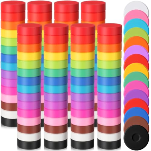Nuanchu 120 Pcs Tempera Paint Cakes 120 Colors Washable Art Supplies | Solid Tempera Painting Blocks Bulk for Artists Beginners DIY Crafting Hobby Drawing Party Projects Set
