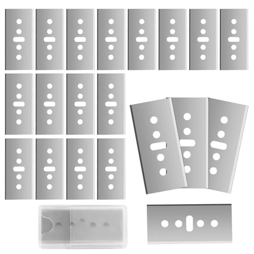UCEC Utility Knife Blades, 20Pcs Blades for Box Cutter, Box Cutter | Replacement Blades for UCEC Utility Knives with Storage Box - color: 20 Pack