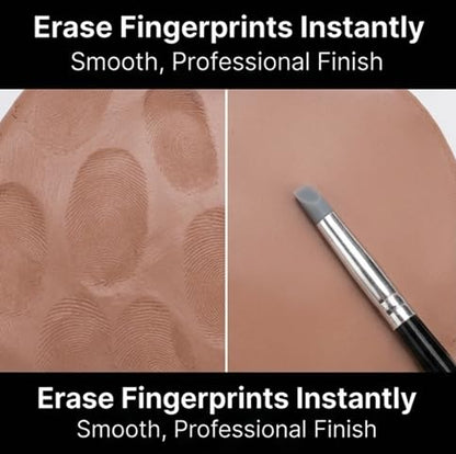 5pcs Clay Sculpting Tool Set Silicone Head Sculpture Tools Shapers Accessory Color Shaping, Blending Remove Fingerprints