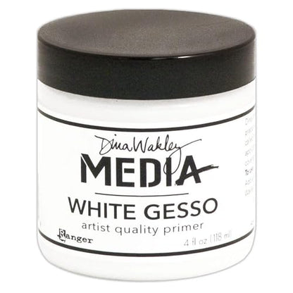 Ranger Dina Wakley Media Gesso 4oz Jar, White