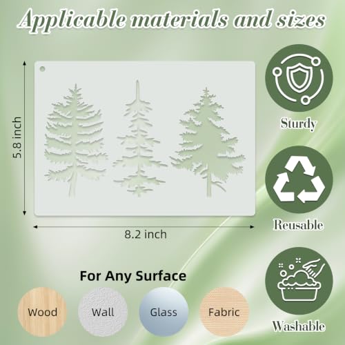 Animal Stencils for Crafts Reusable 12Pcs Stencils(8.2X5.8 Inch) - color: Animal 2