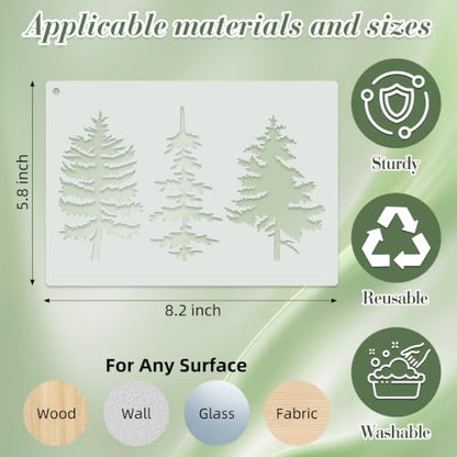 Animal Stencils for Crafts Reusable 12Pcs Stencils(8.2X5.8 Inch) - color: Animal 2
