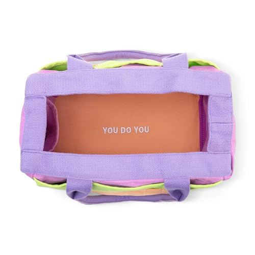 Soolla Studio Bag: Art Supply Storage Organizer & Pottery Tool Bag, Washable Tote, Yarn Bag, Crochet, 30 Pockets, 15+ Colors - color: Sarah Anderson