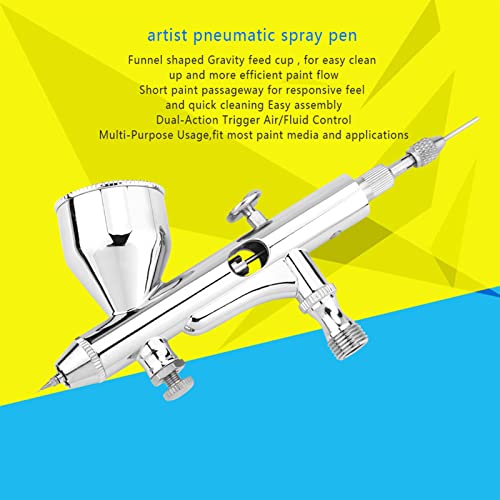 aqxreight 0 2MM Feed Action Airbrush Kit for Cake Decorating Makeup Nail Art Painting Cake Painti Action AirbrushAirbrush KitPainting AirbrushAir Brush Kitnail Airbrush Kitcake