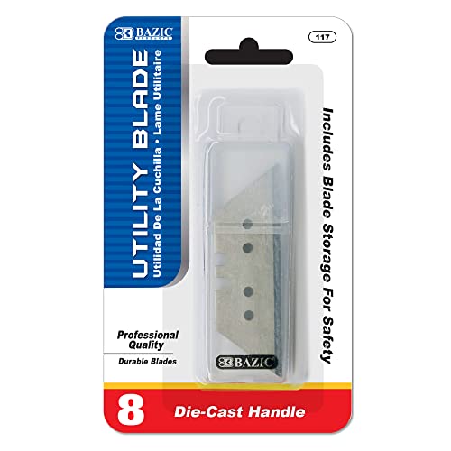 BAZIC Utility Knife Replacement Blade (10/Pack)