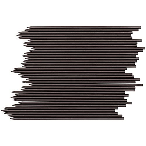 June Gold 2.0 mm, 108 Lead Refills, 4B, 90 mm Length, Sturdy Carrying Case | Extra Bold Thickness, Break Resistant Graphite, Sketching, Shading, Blending, Construction, Carpentry - color: 4b Graphite, style: 2.0 mm
