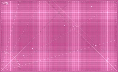 Elan Cutting Mat 36x60 Pink & Purple, Extra Large Self Healing Cutting Mat 36 x 60 Inch, 5-Ply Craft Board Pink, Hobby Board for Sewing and Quilting