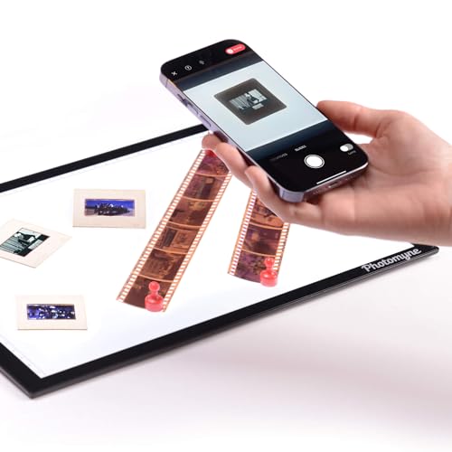 Photomyne A4 Light Pad – Slide & Film Negative Scanning Viewer - style: Scanning