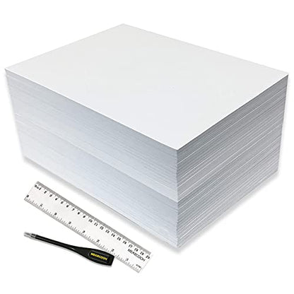 MEARCOOH White Foam Sheets Crafts, 30 Pack, 9 x 12 Inch, 2mm Thick. Premium Eva Foam Papers Set, for Card Making, Crafting,DIY Project,Stamp,Classroom, Scrapbooking - color: White, size: 30pcs