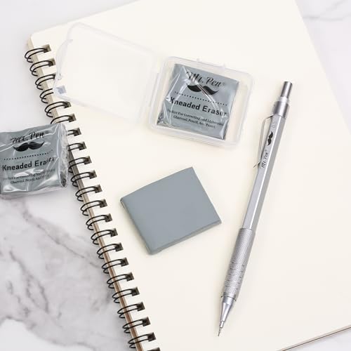 Mr. Pen- Kneaded Erasers, 10 Pack - color: Gray, size: 10 Pack, 2" x 1.77"