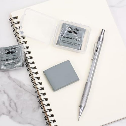 Mr. Pen- Kneaded Erasers, 10 Pack - color: Gray, size: 10 Pack, 2" x 1.77"