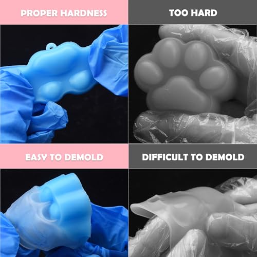 Gel for Taba Squishy Kit, 18oz Liquid Silicone Super Soft Fast Cure for Squishy Maker, All-in-1 Squishy Making Rubber for Cat Paw Casting Hamster Molding, Stress Relief Decompression Craft Adult Hobby